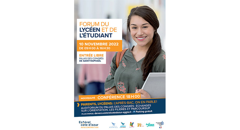 2022 11 10 Agenda FLE2022 Forum du Lycéen et de l'Étudiant 2022 - 25e édition