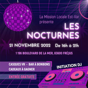 2022 11 21 Nocturnes ML Les nocturnes de la Mission Locale