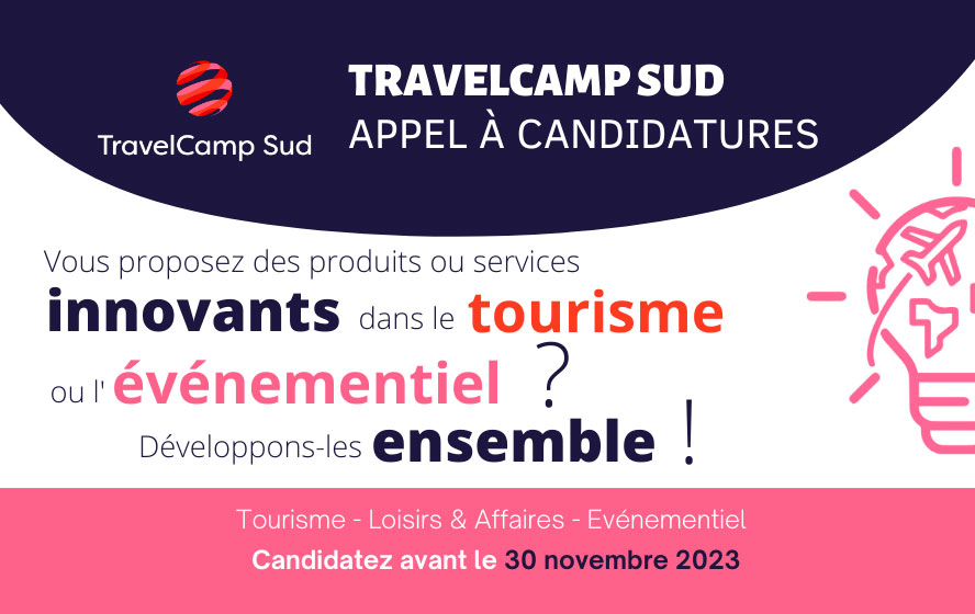 2023 11 TravelCampSud TravelCamp Sud, lancement de la quatrième édition