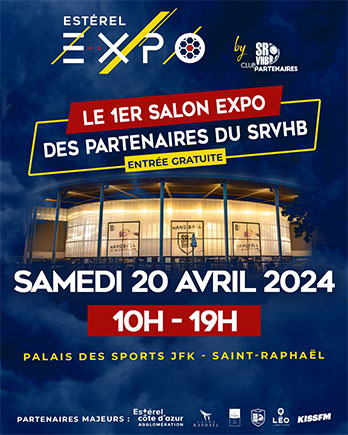 2024 04 21 Agenda Esterel Estérel Expo - Salon Expo des partenaires du SRVHB