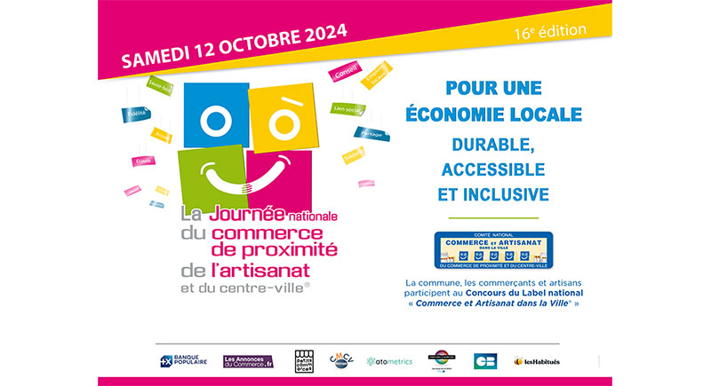 2024 10 12 JNCP Agenda Journée Nationale du Commerce de Proximité, de l’artisanat et du centre-ville