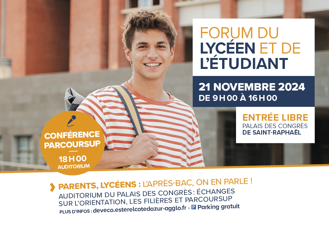 FLE 2024 Actu web 800x550 1 Forum du lycéen et de l'étudiant - Conférence "L'après-bac, on en parle !"