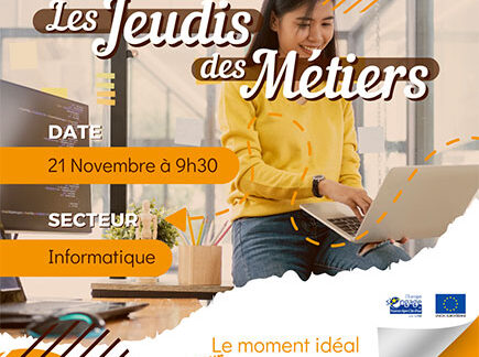 2024 11 21 Agenda Jeudi Metiers Les jeudis des métiers