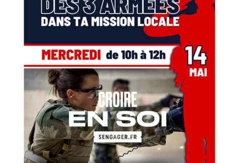 202 05 14 ML 3 armees Mission Locale : Permanence des 3 Armées