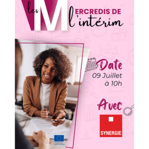 2025 07 09 Agenda Mercredi Interim Les mercredis de l'intérim