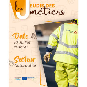 2025 07 10 Agenda Jeudi Metiers Les jeudis des métiers