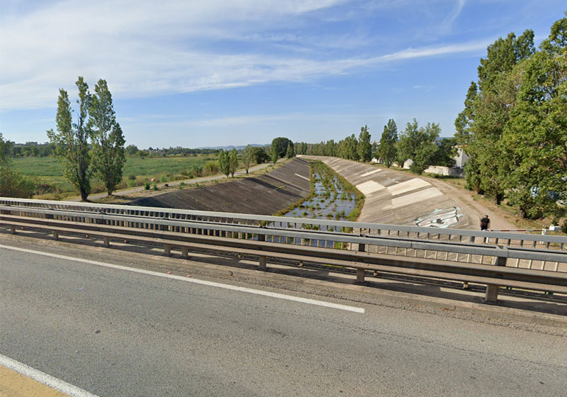 Travaux Capitou 2 Secteur Capitou / A8 - installation de portiques - hauteur 3,40m