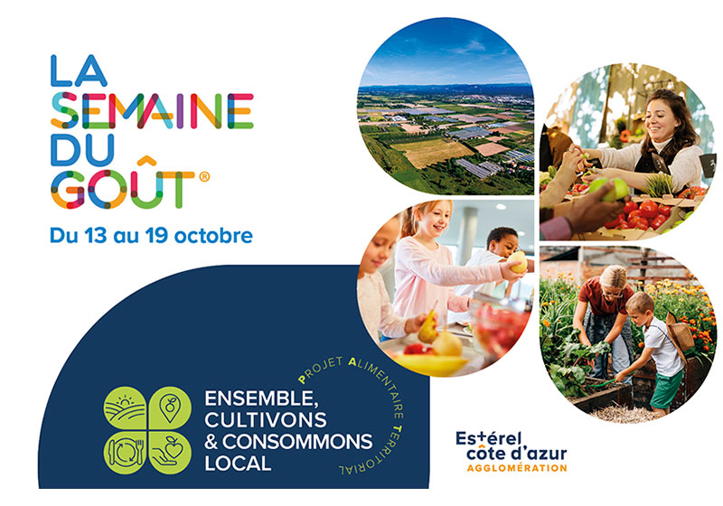 Actu Semaine du gout Estérel Côte d’Azur Agglomération célèbre la Semaine du Goût 2025 du 13 au 19 octobre