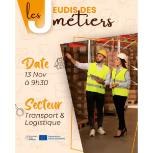 2025 11 13 Agenda Jeudi Metiers Les jeudis des métiers
