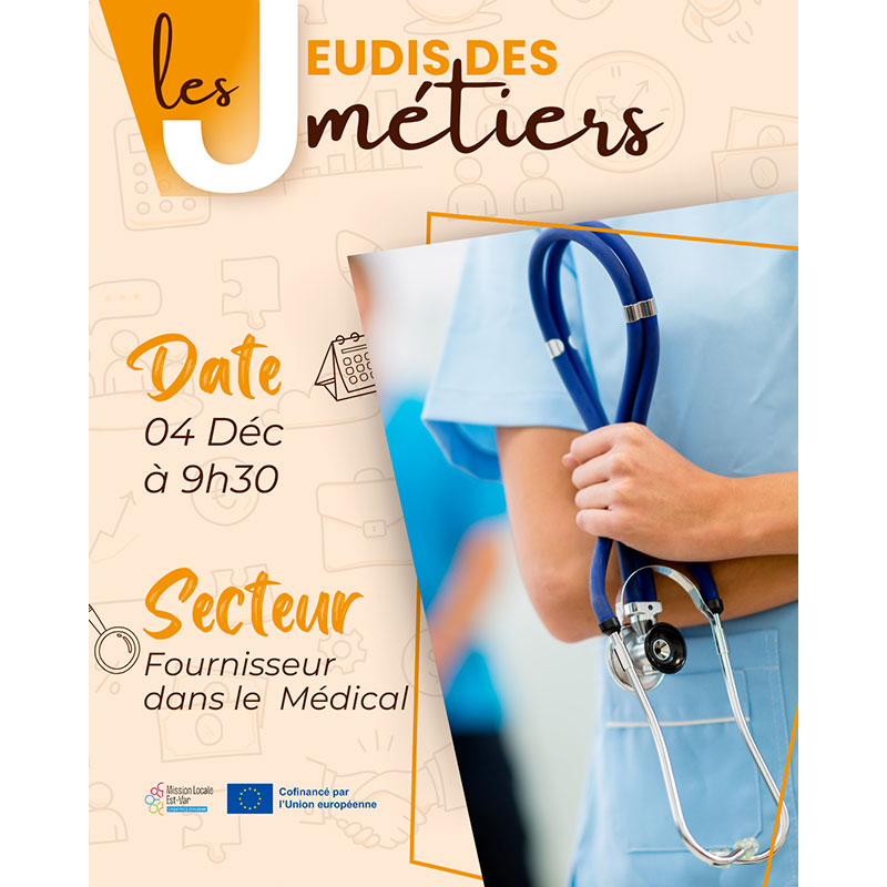2025 12 04 Agenda Jeudi Metiers Les jeudis des métiers