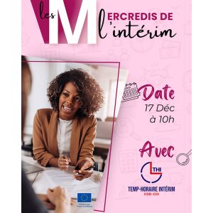 2025 12 17 Agenda Mercredi Interim Les mercredis de l'intérim 2025 12 17 Agenda Mercredi Interim Les mercredis de l'intérim