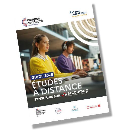 Campus Connecte Guide Parcoursup 2026 couverture2 e1768894558543 Campus connecté Estérel Côte d’Azur : Journée Portes Ouvertes et inscriptions Parcoursup