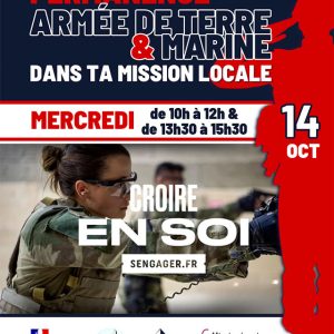 2026 10 14 ML Permanence Armees Mission Locale : Permanence des 3 Armées