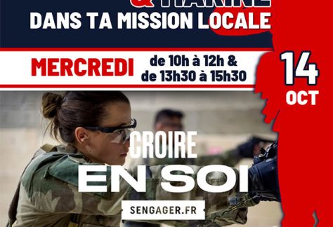 2026 10 14 ML Permanence Armees Mission Locale : Permanence des 3 Armées