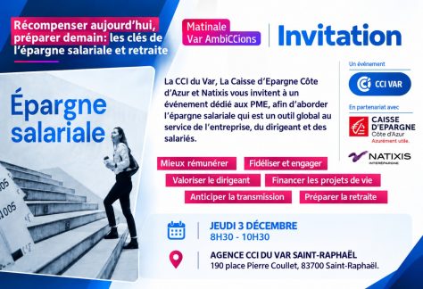 Invitation a la matinale CECAZ Epargne Salariale page 0001 Matinale dédiée à l'épargne salariale et à la retraite